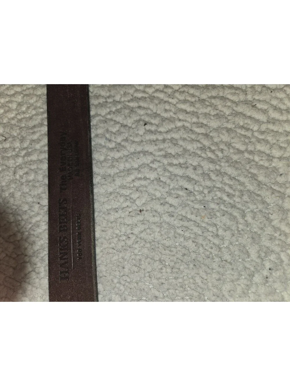 All Leather Mens Belt, Hanks Belt Brown, The Every Day, Made In The USA 51